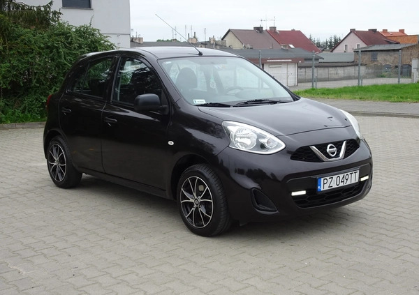 Nissan Micra cena 22700 przebieg: 93200, rok produkcji 2015 z Mońki małe 92